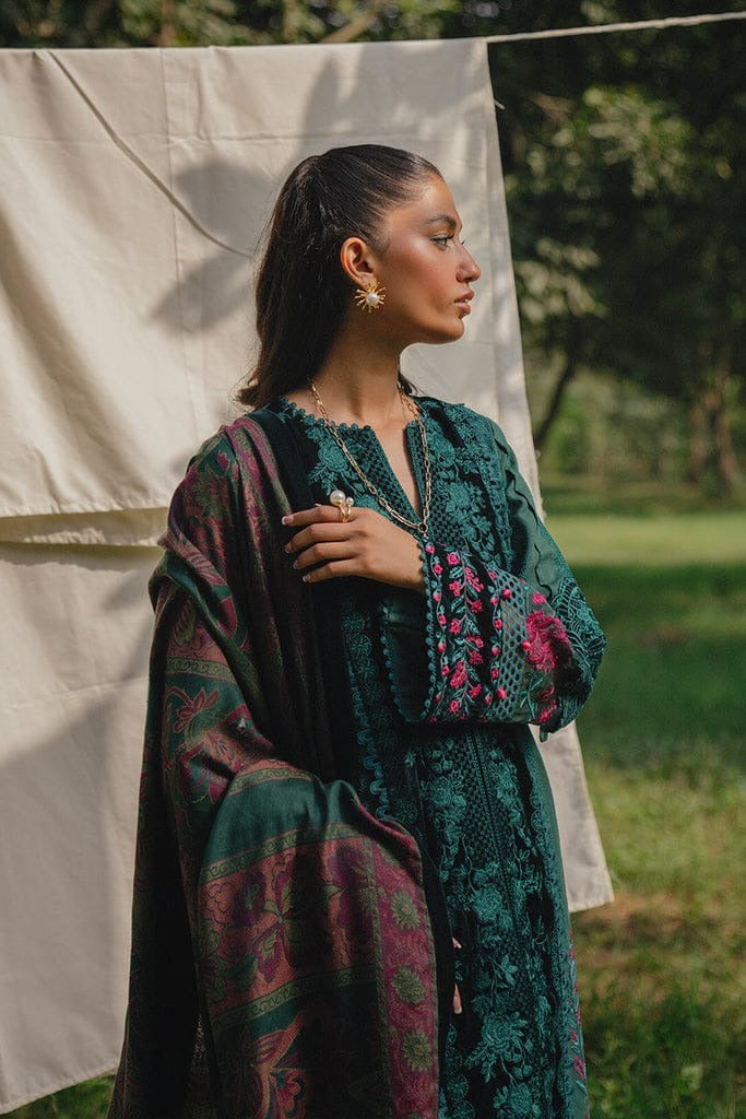 AR-SP2565 Unstitched Embroidered Lawn 3pc Suit With Poly Lawn Dupatta