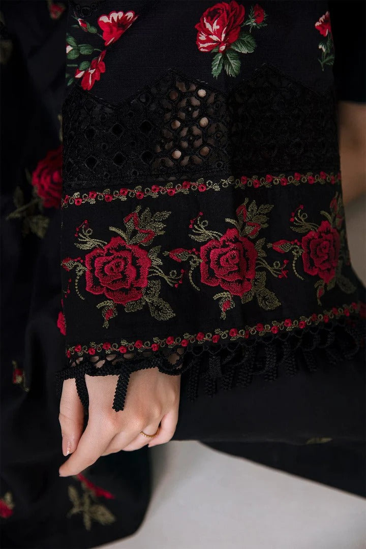 AR-573 Unstitched Embroidered Dhanak Suit With Printed Wool Shawl