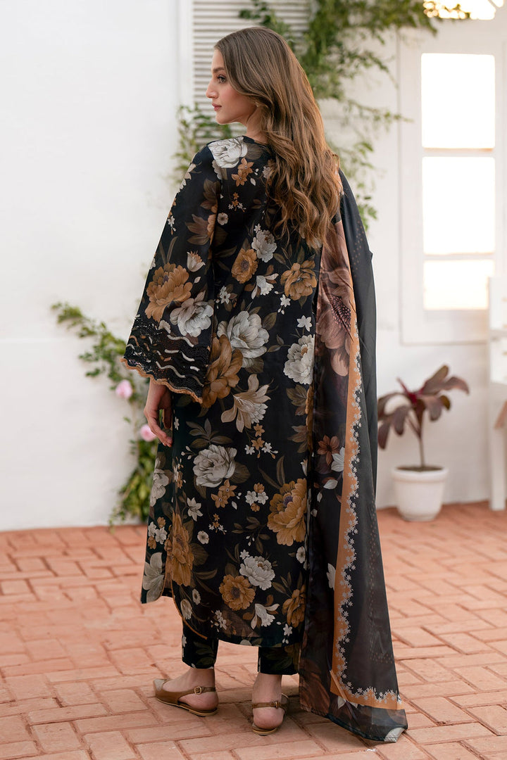 AR-02 Unstitched Digital Printed Lawn Suit 3pc With Lawn Digital Printed Dupatta & Embroidered Patches