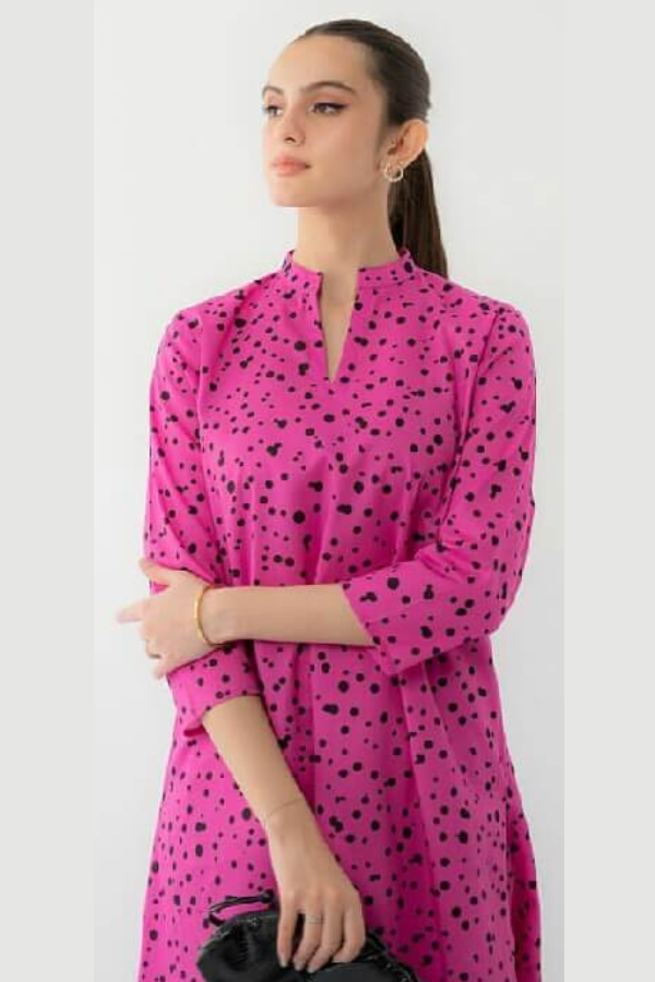 2Pc Unstitched Digital Printed Lawn Suit