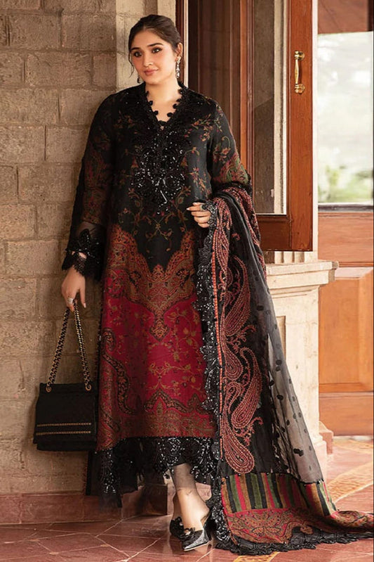 AR-MB450 Digital Printed Lawn Suit 3pc With Poly Lawn Digital Printed Dupatta