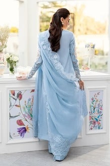 AR-CS2645 Lawn Unstitched Embroidered 3pc Suit With Embroidered Chiffon Dupatta