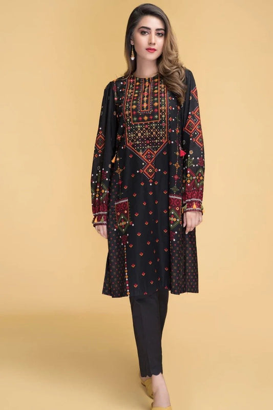 AR-KS770 Lawn Unstitched Embroidered 2pc Suit