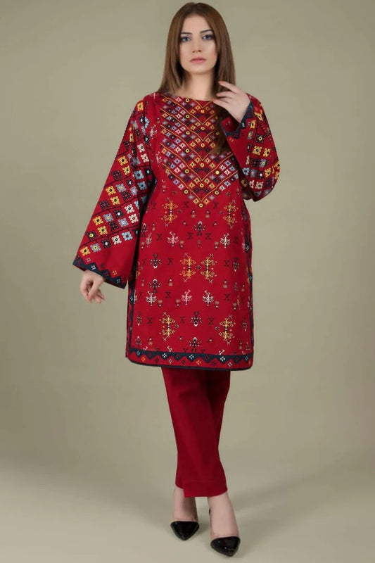 AR-KS760 Lawn Embroidered 2pc Suit