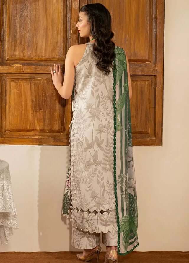 AR-LM460 Digital Printed Lawn Suit 3pc With Lawn Digital Printed Dupatta